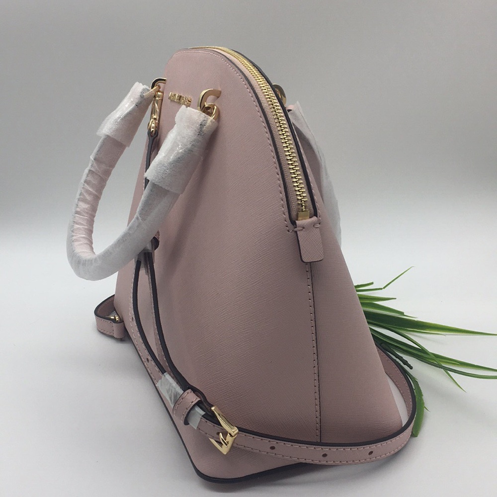 Michael Kors EMMY LG DOME SATCHEL BAG BLOSSOM - Picture 12 of 12